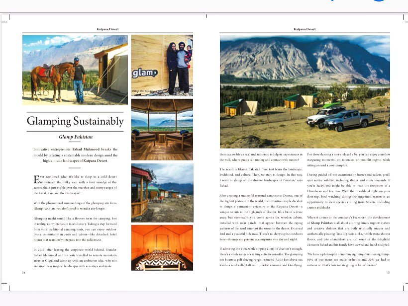 glamping in Pakistan